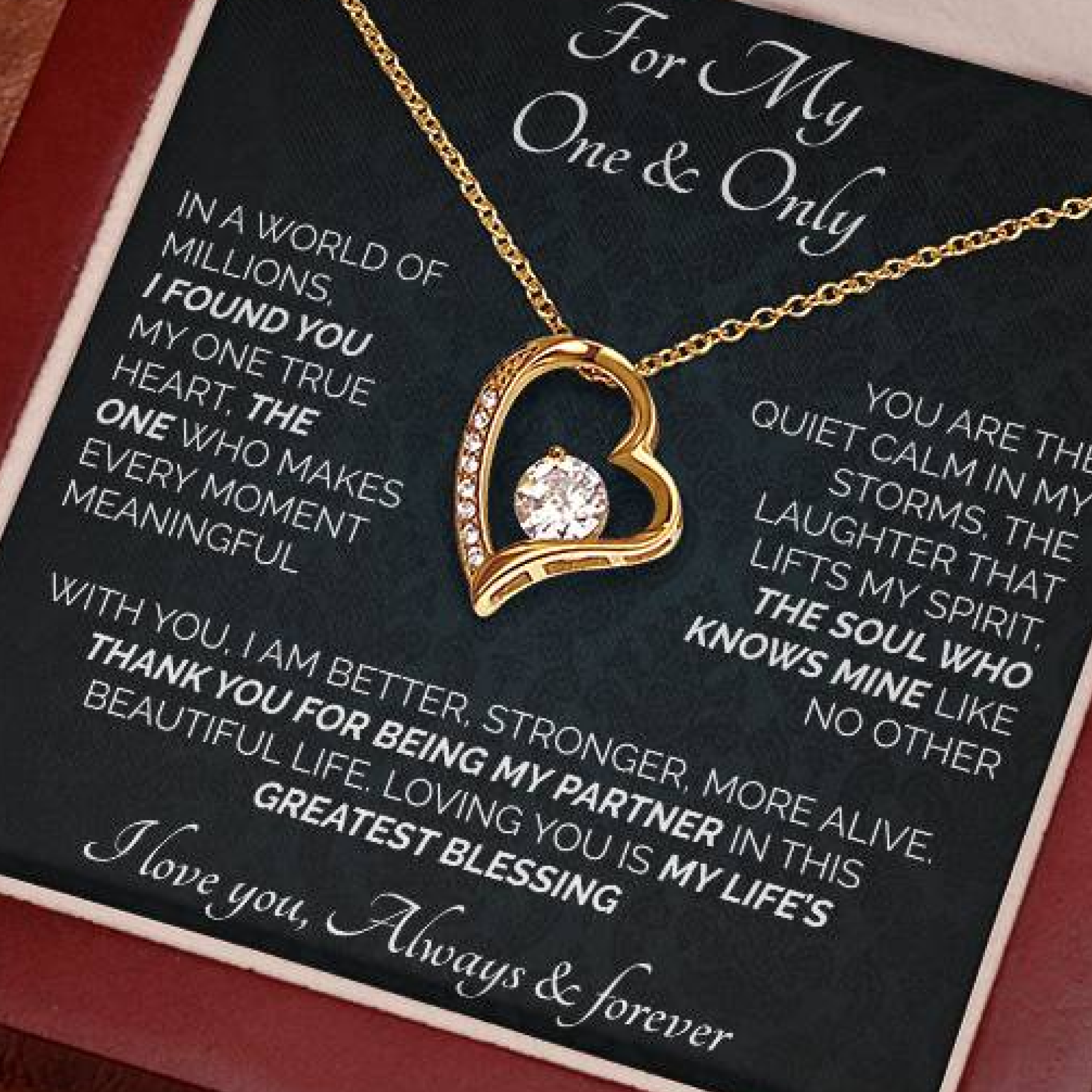 My One & Only Necklace