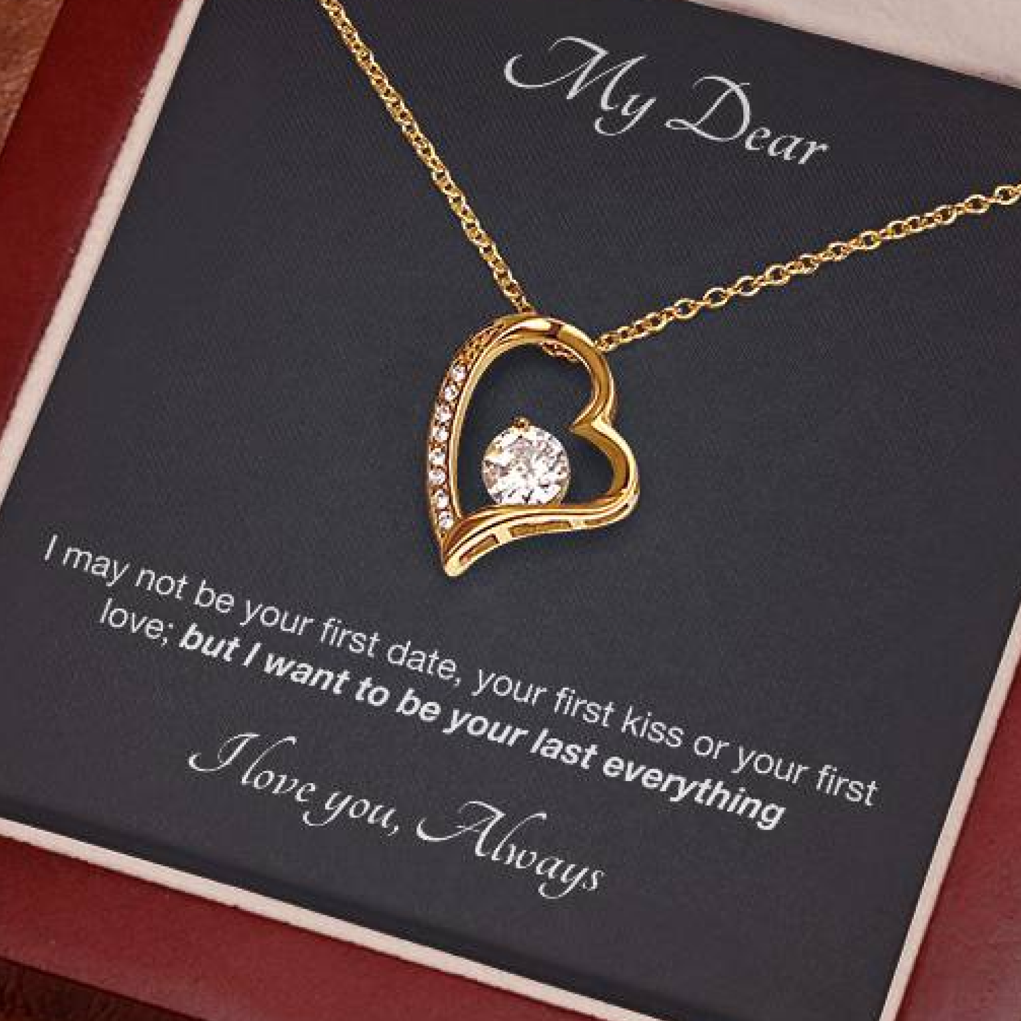 First & Last Necklace