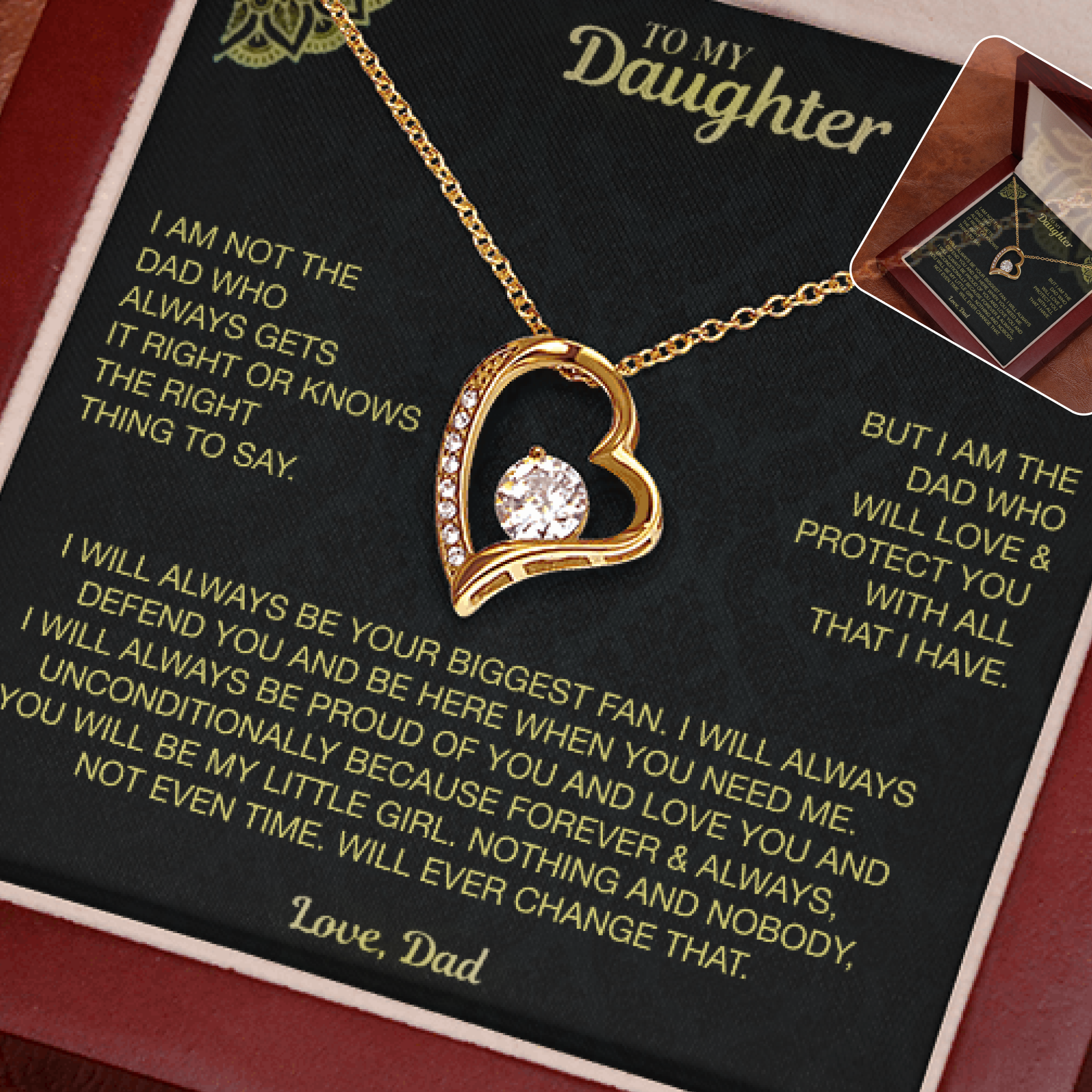 My Dearest Daughter Necklace
