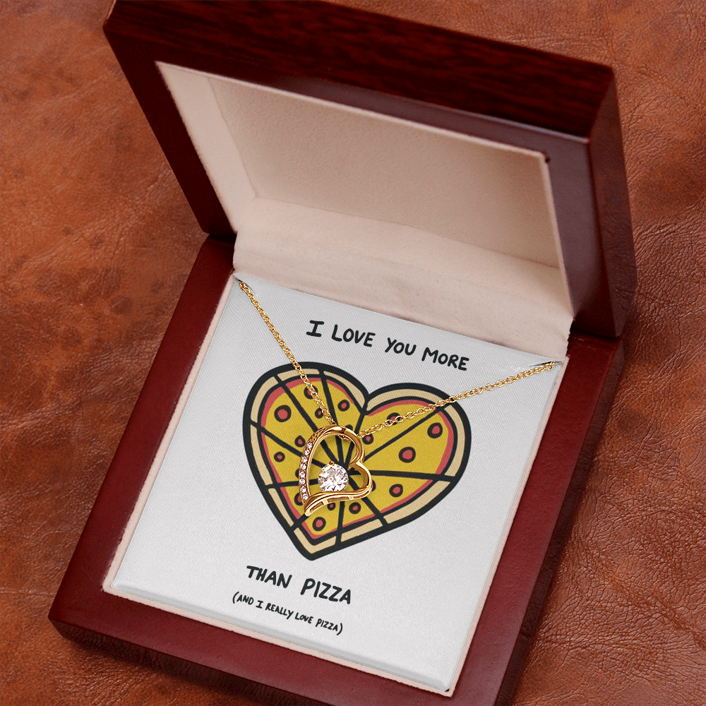 More Than Pizza Necklace