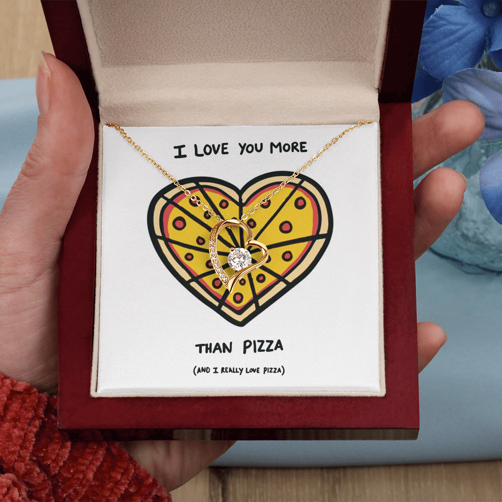 More Than Pizza Necklace