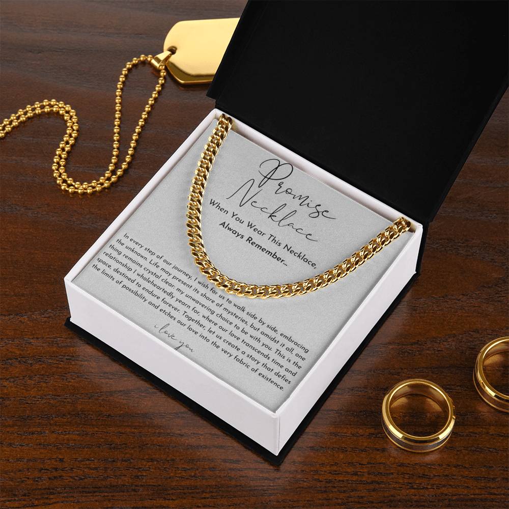 Boyfriend Promise Necklace