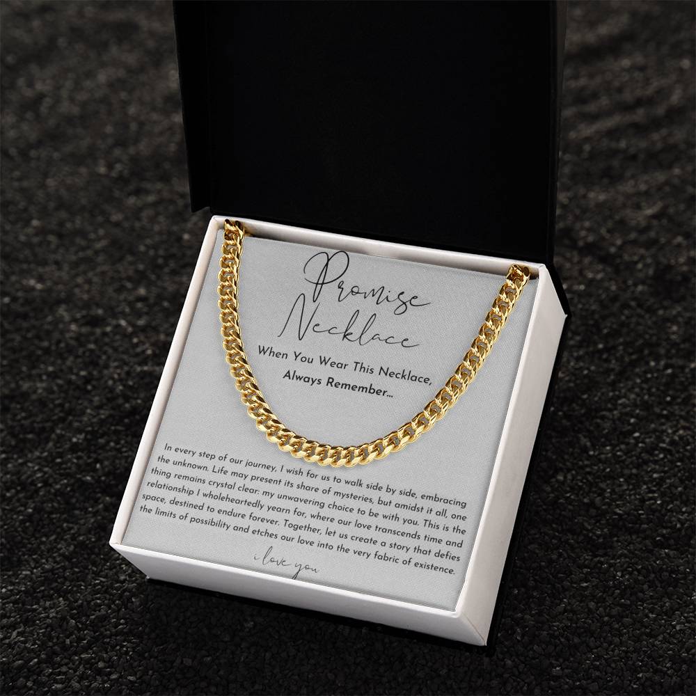 Boyfriend Promise Necklace