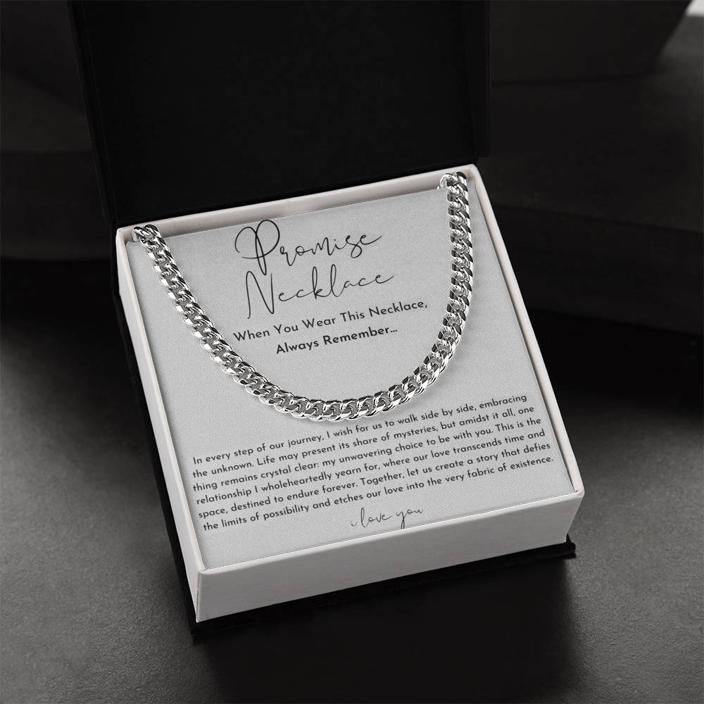Boyfriend Promise Necklace
