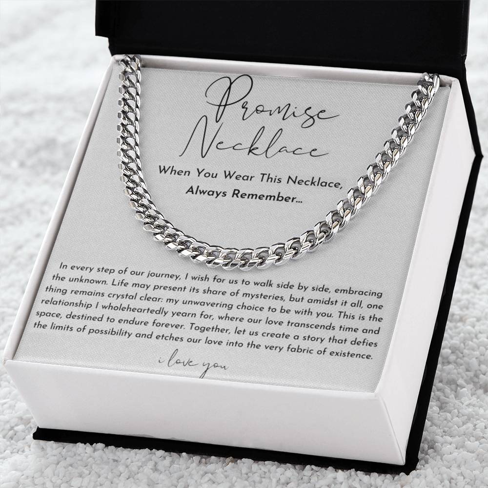 Boyfriend Promise Necklace