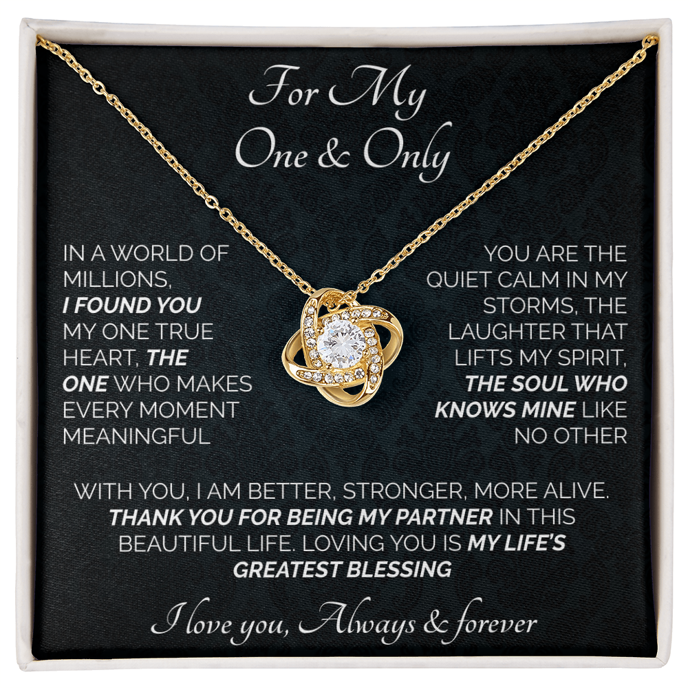 My One & Only Love Pendant