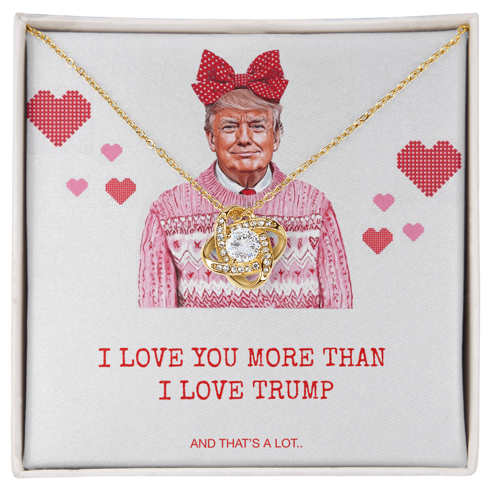 I Love you More Pendant