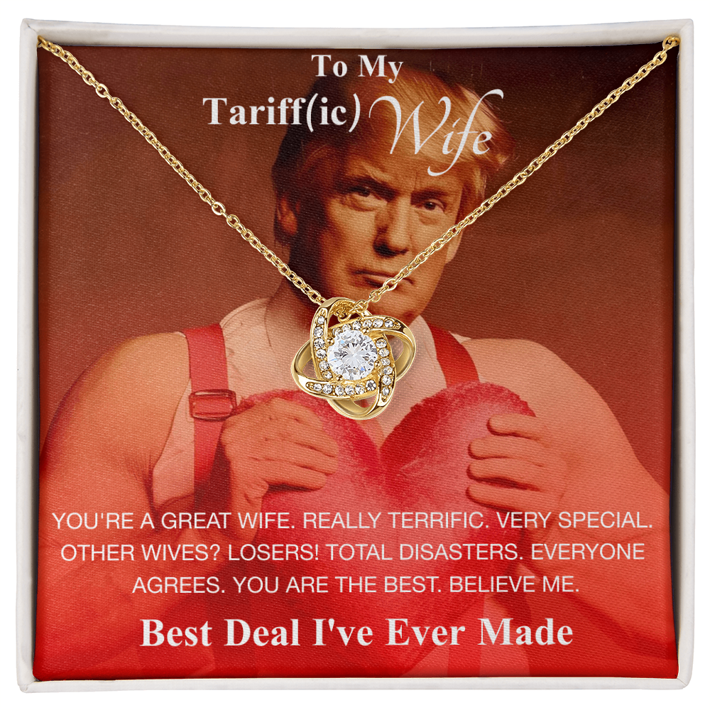 Muscle Trump Wife Necklace