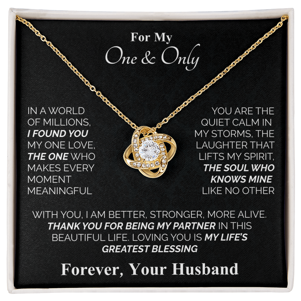 For My One & Only Necklace