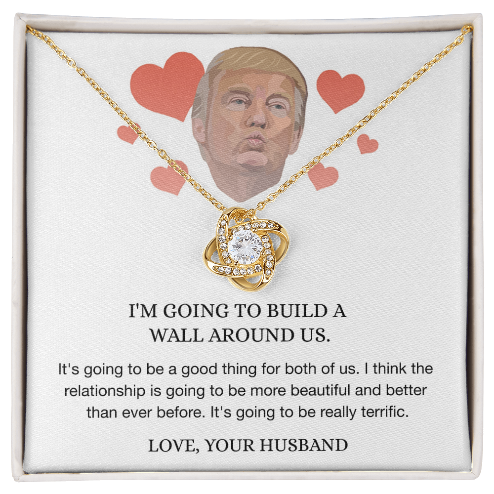 Trump Kissy Poo Pendant