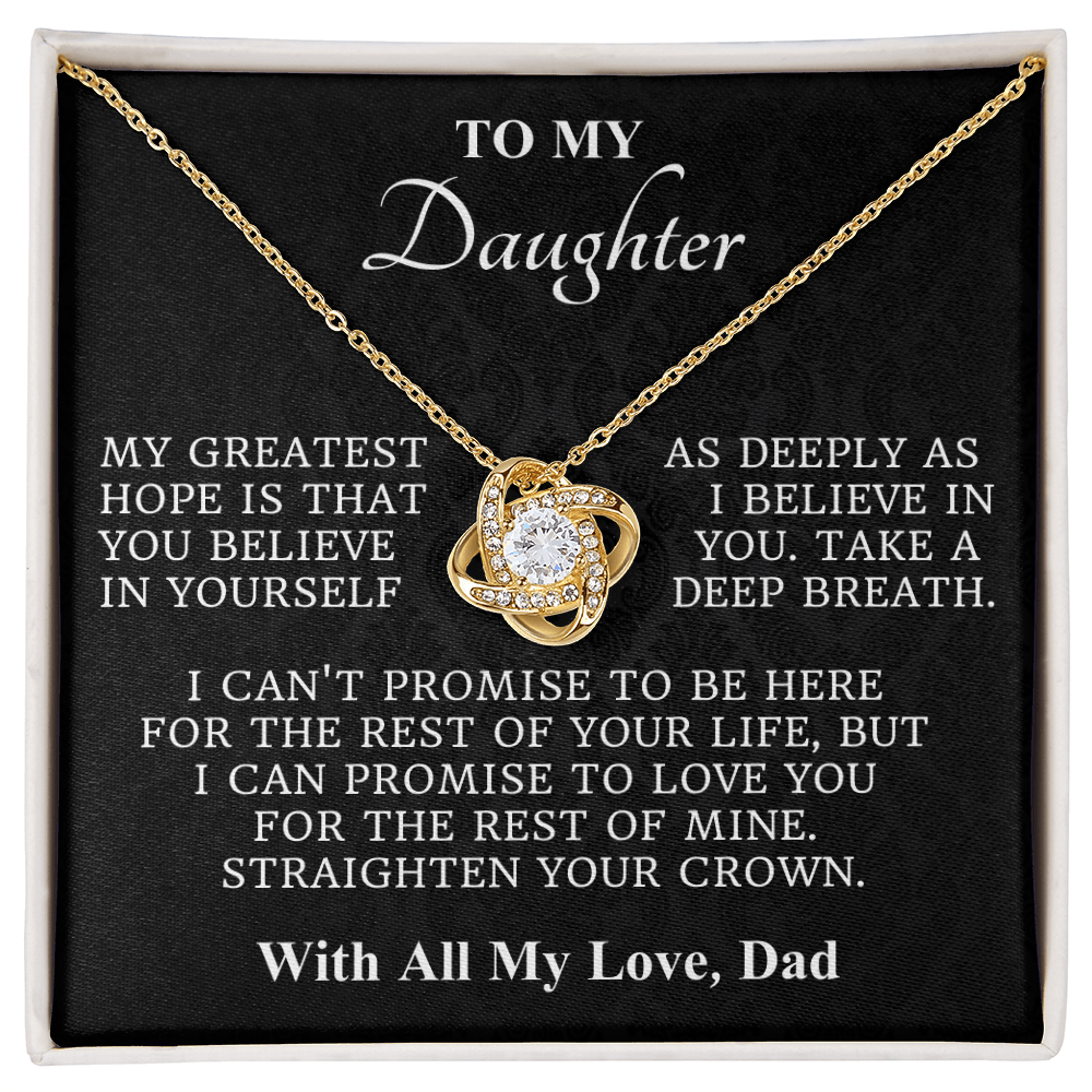 Straighten Your Crown Necklace