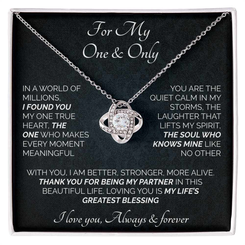 My One & Only Love Pendant