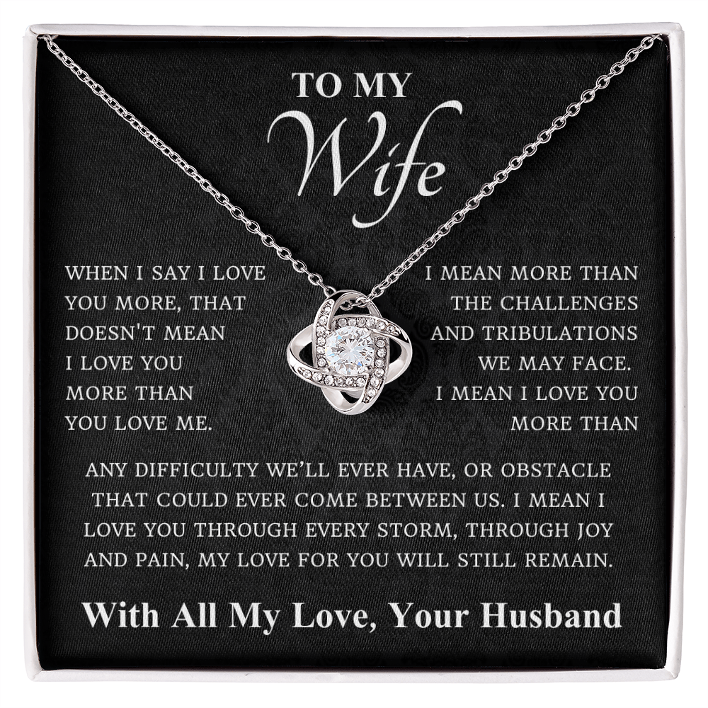 I Love You More