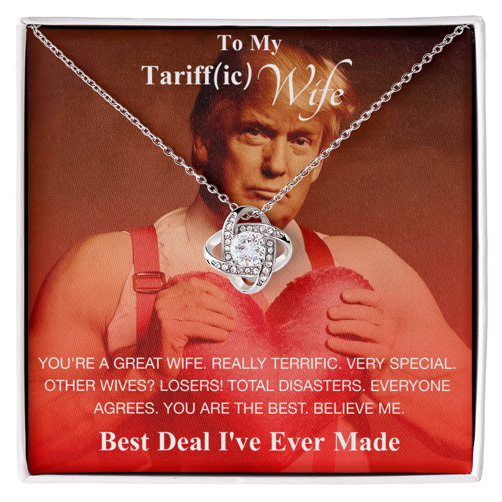 Muscle Trump Wife Necklace