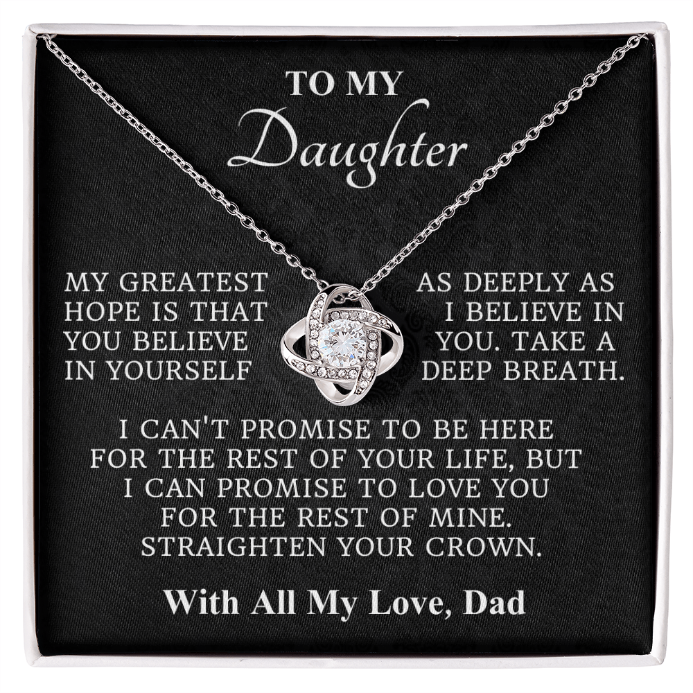 Straighten Your Crown Necklace