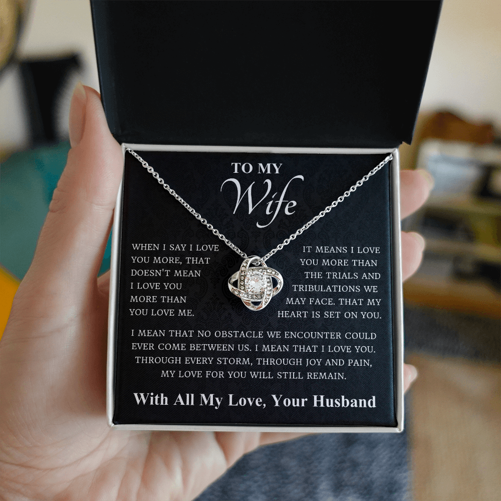 When I Say I love You