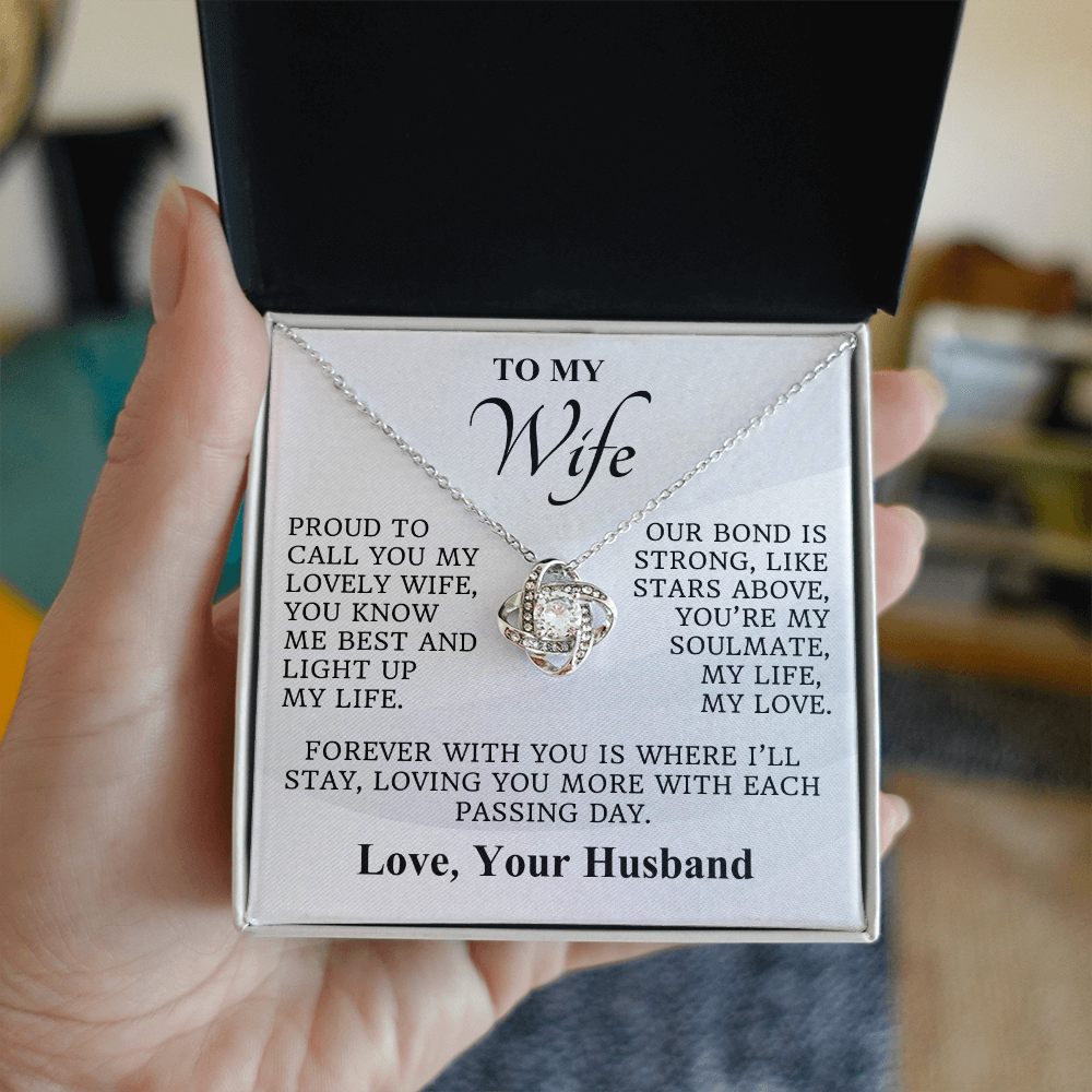 To My Lovely Wife Necklace