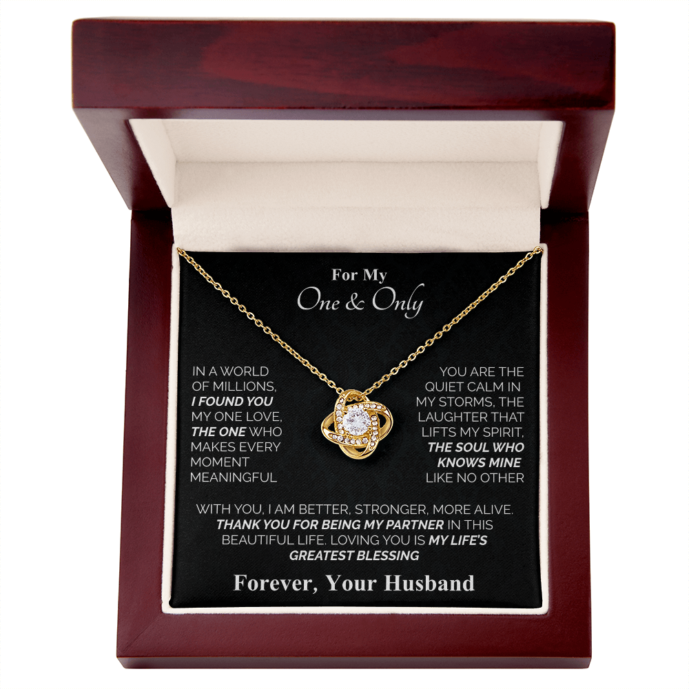 For My One & Only Necklace