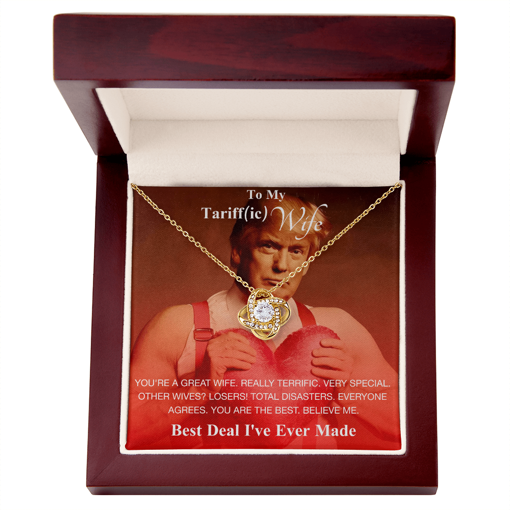 Muscle Trump Wife Necklace