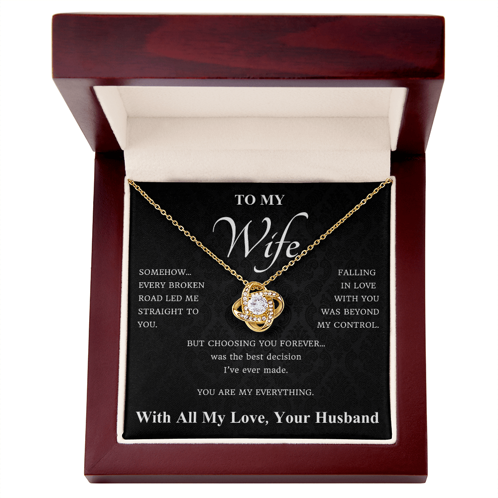 To My Wife – Every Broken Road Necklace