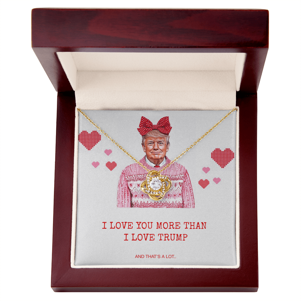 I Love you More Pendant