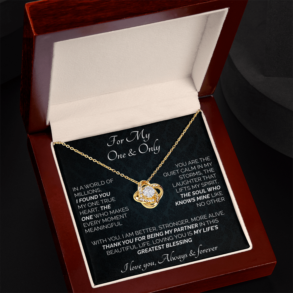 My One & Only Love Pendant