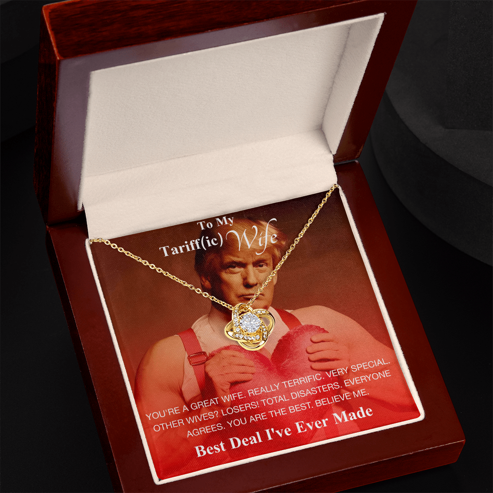 Muscle Trump Wife Necklace