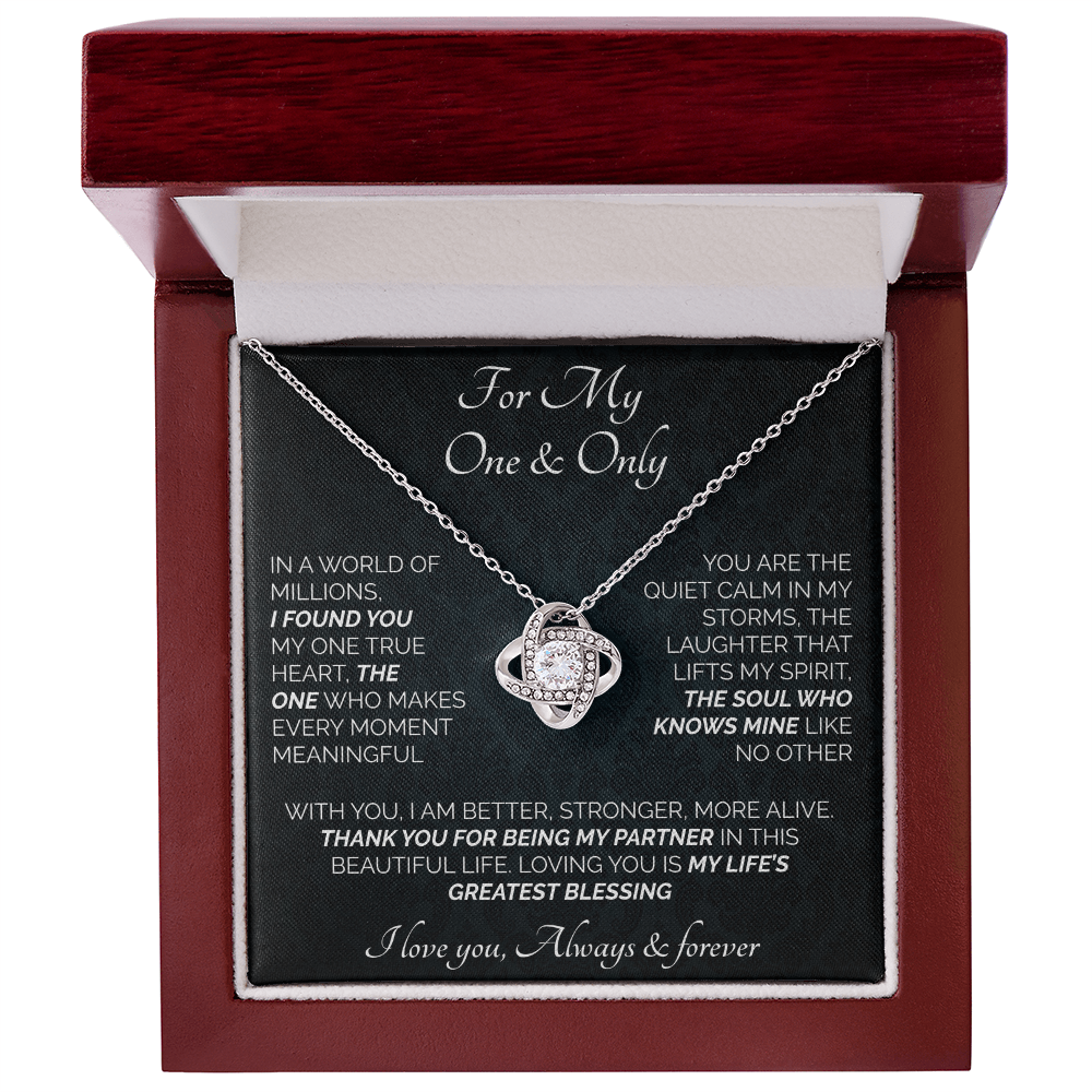 My One & Only Love Pendant