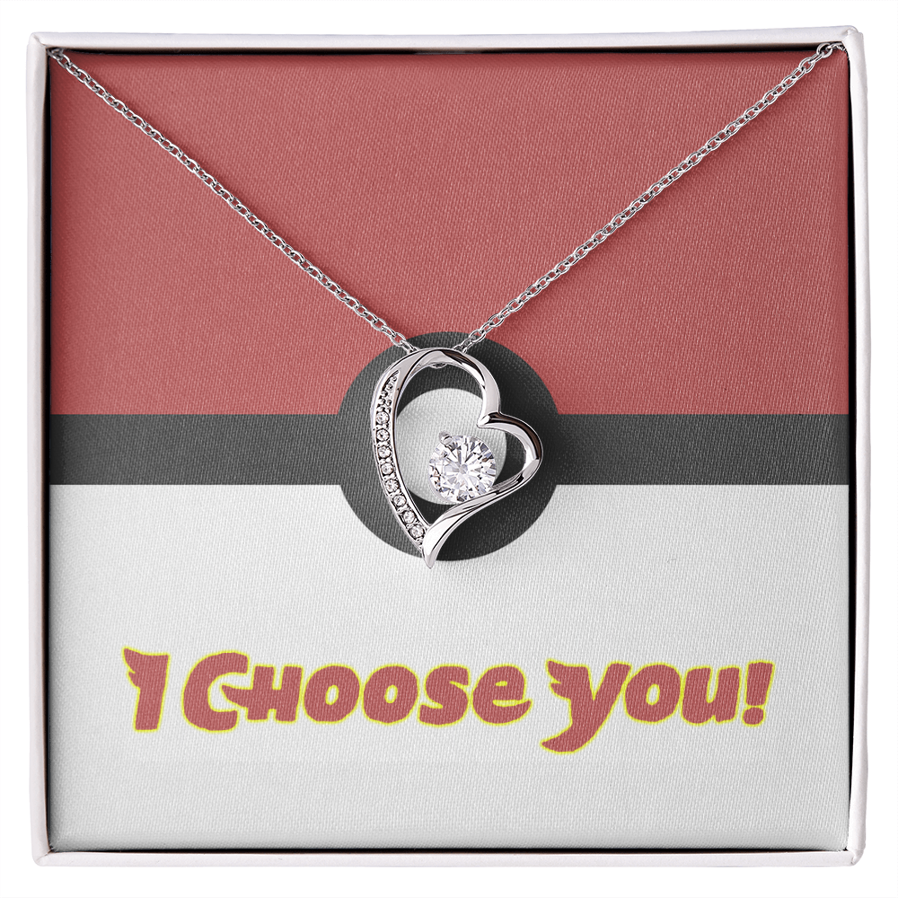 I Choose You Pokémon Necklace