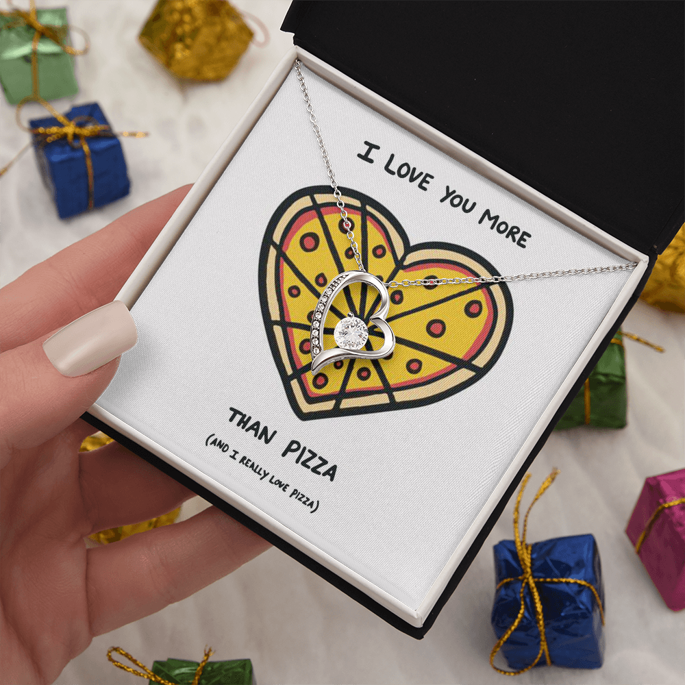More Than Pizza Necklace