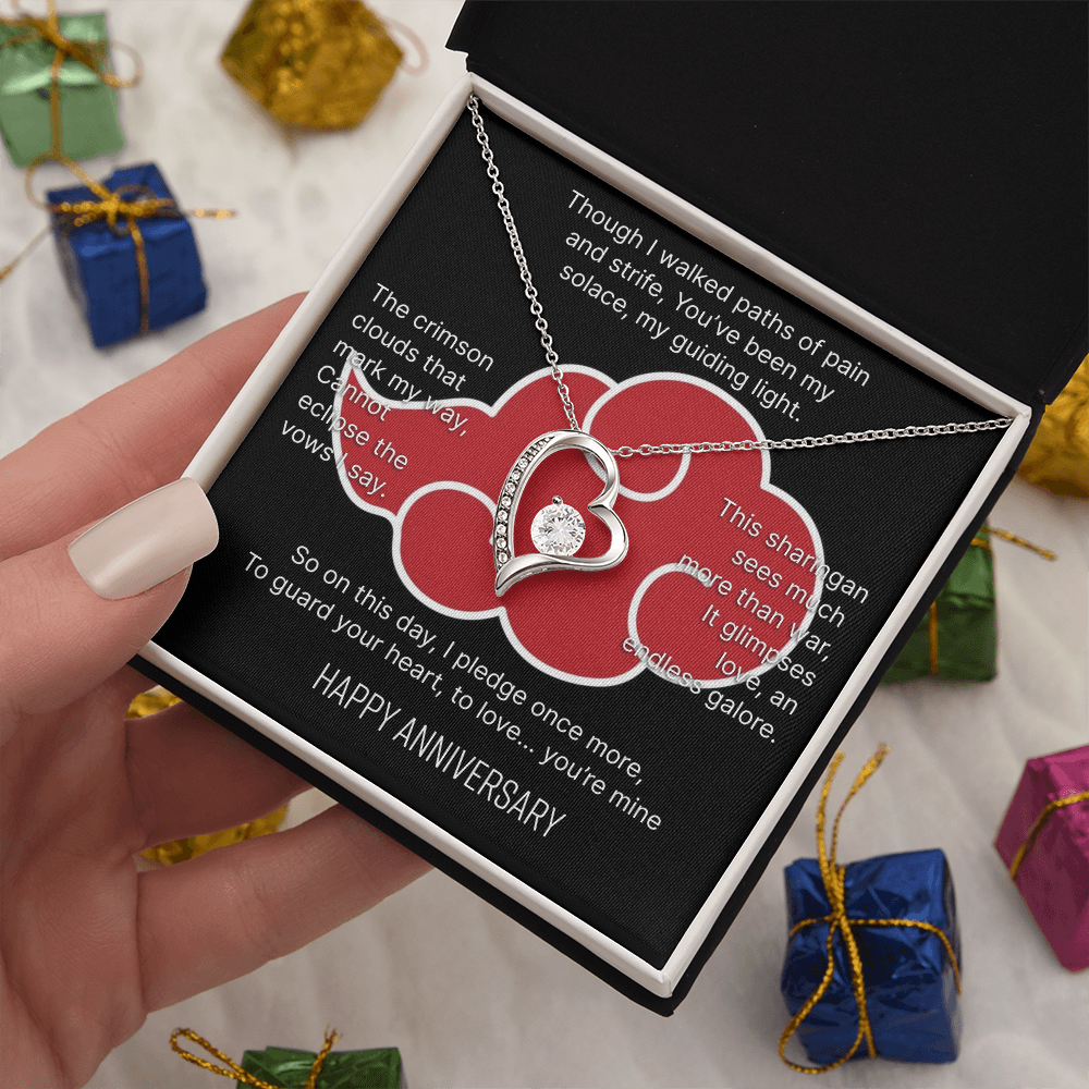 Akatsuki Crimson Cloud Anniversary Necklace