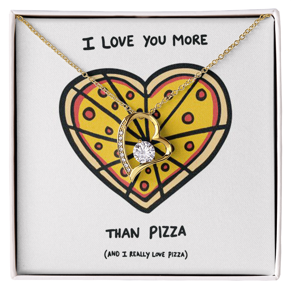 More Than Pizza Necklace