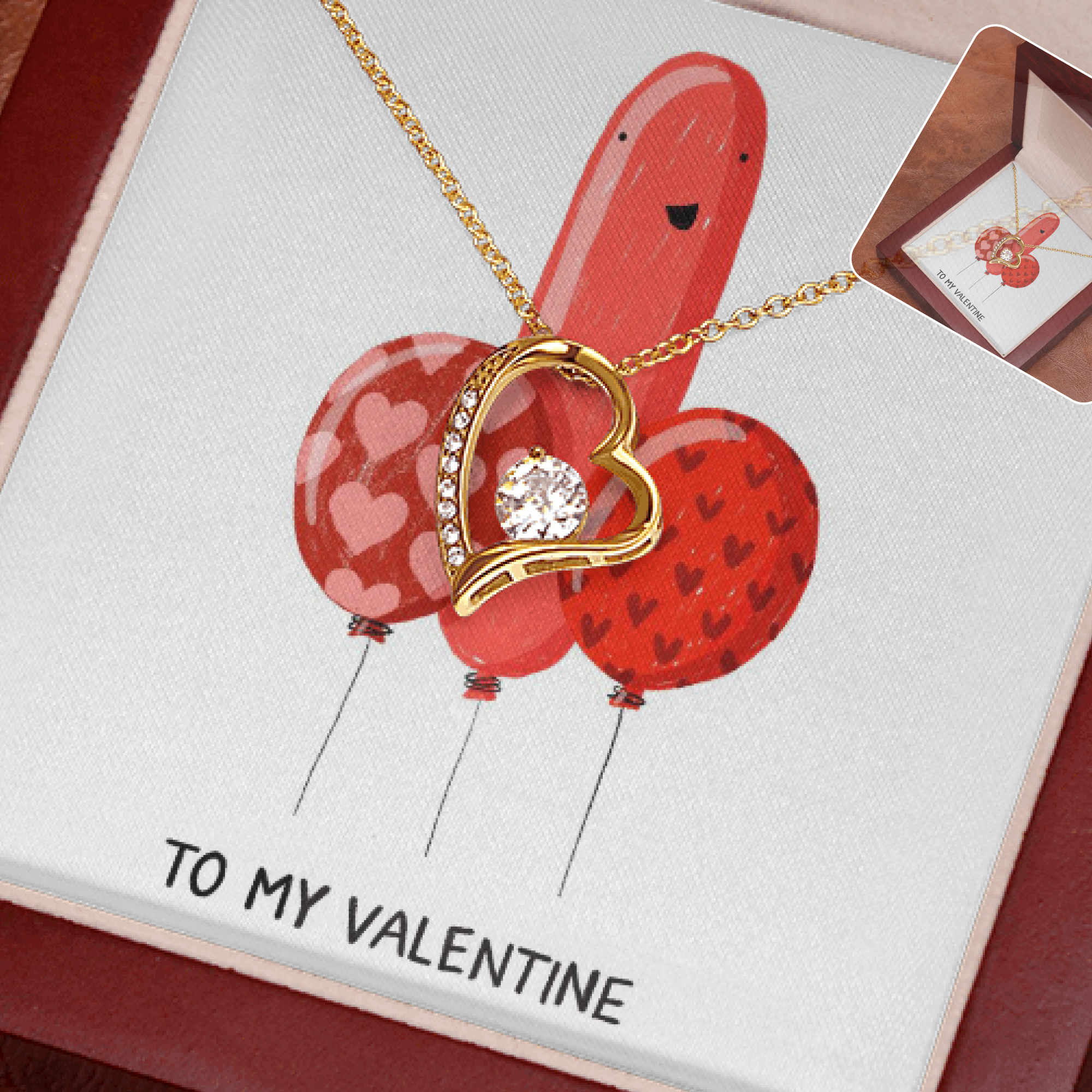 To My Valentine Necklace