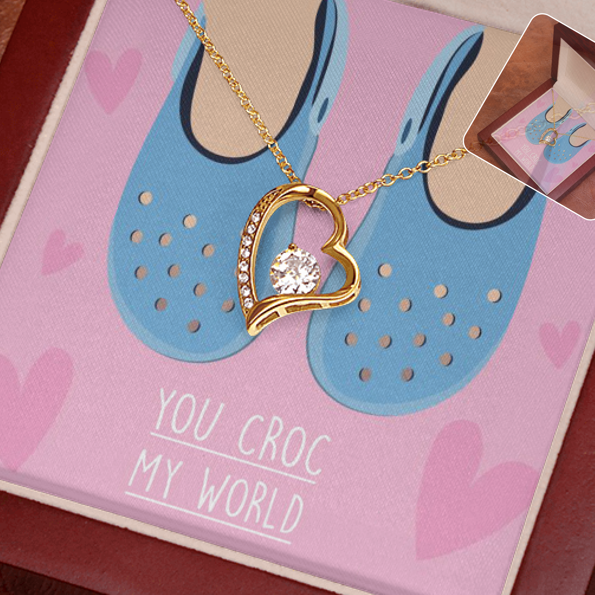 You Croc My World Necklace