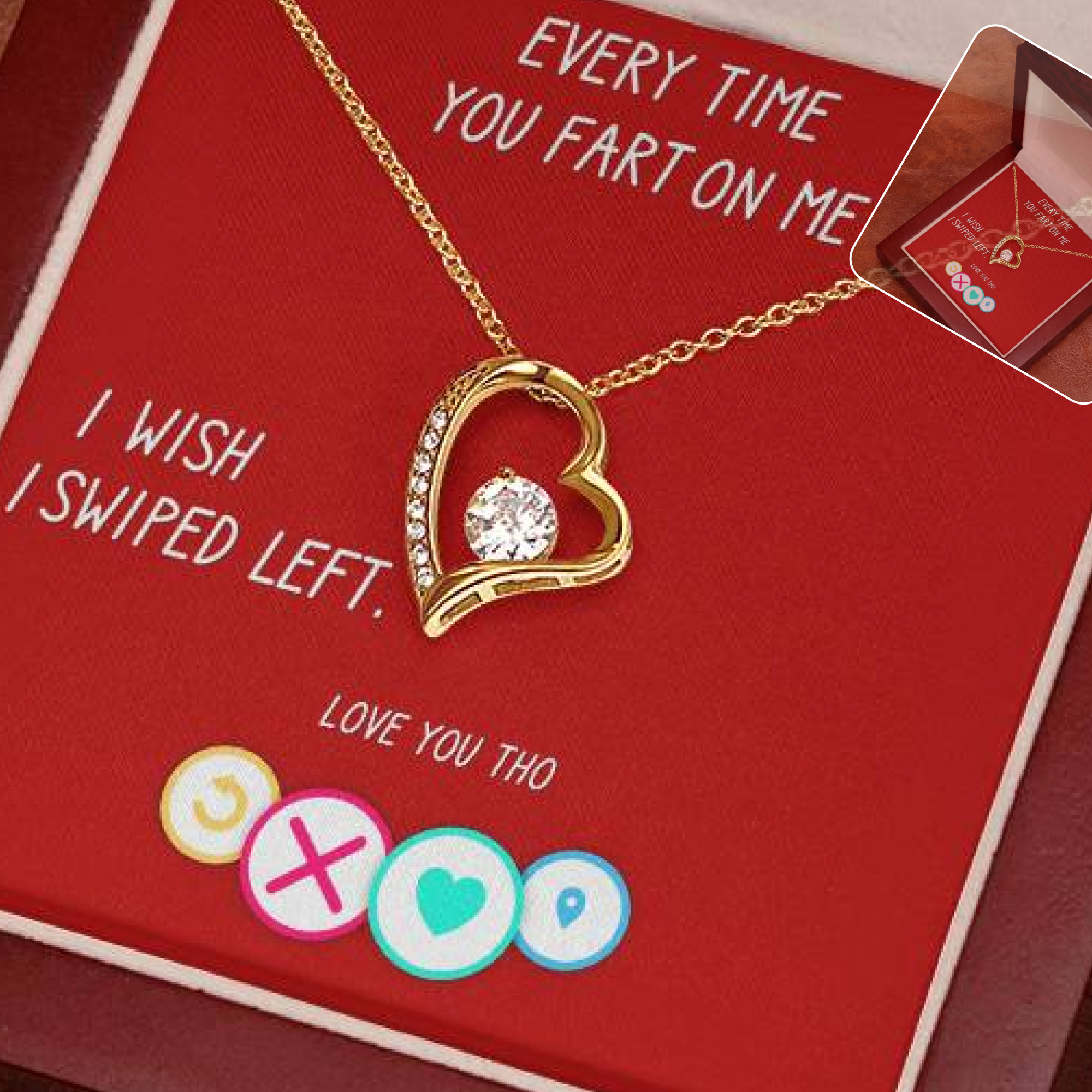 Swiped Left Necklace