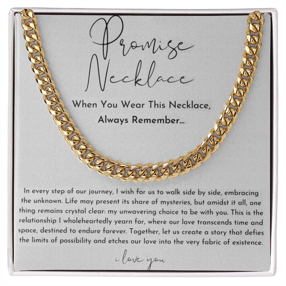 Boyfriend Promise Necklace