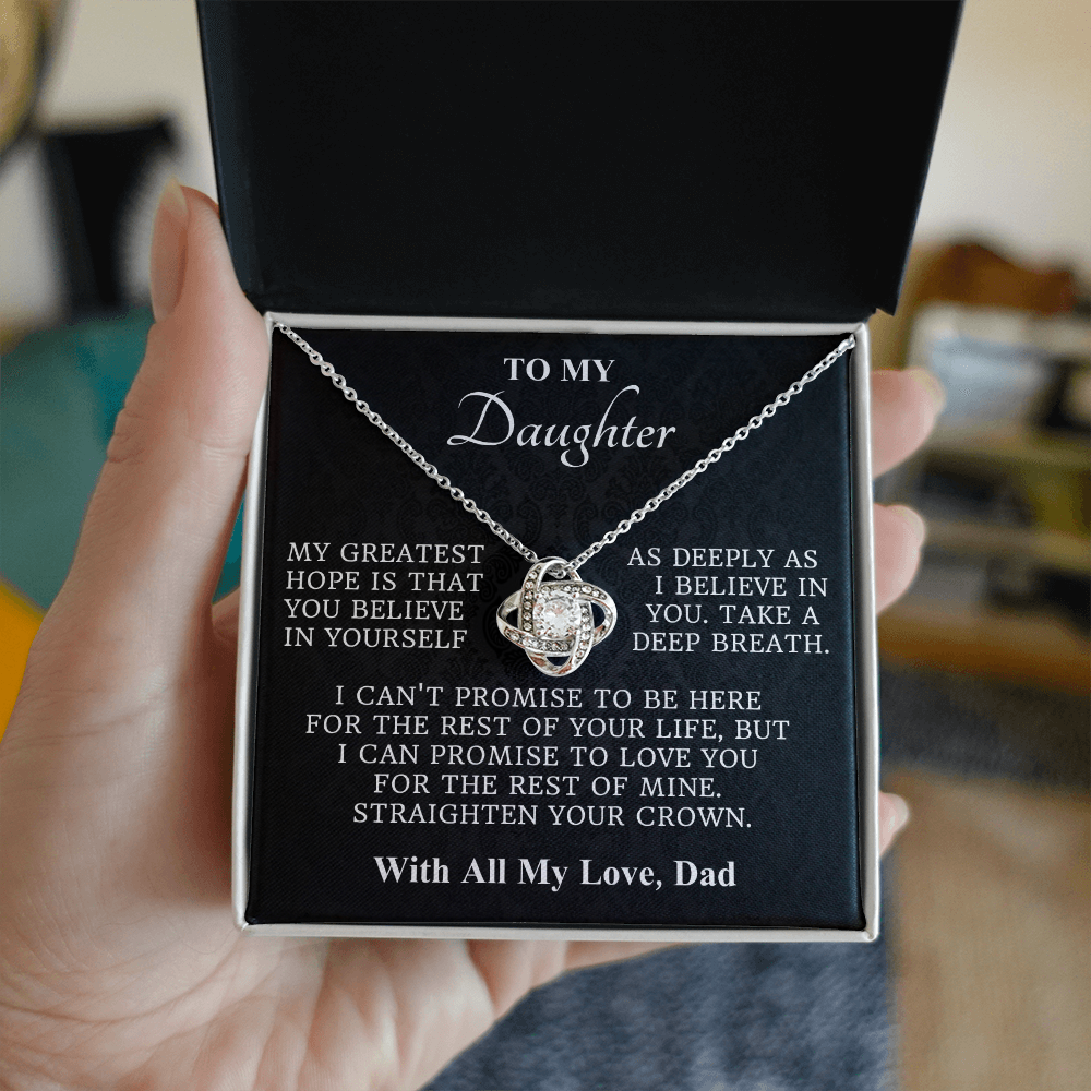 Straighten Your Crown Necklace