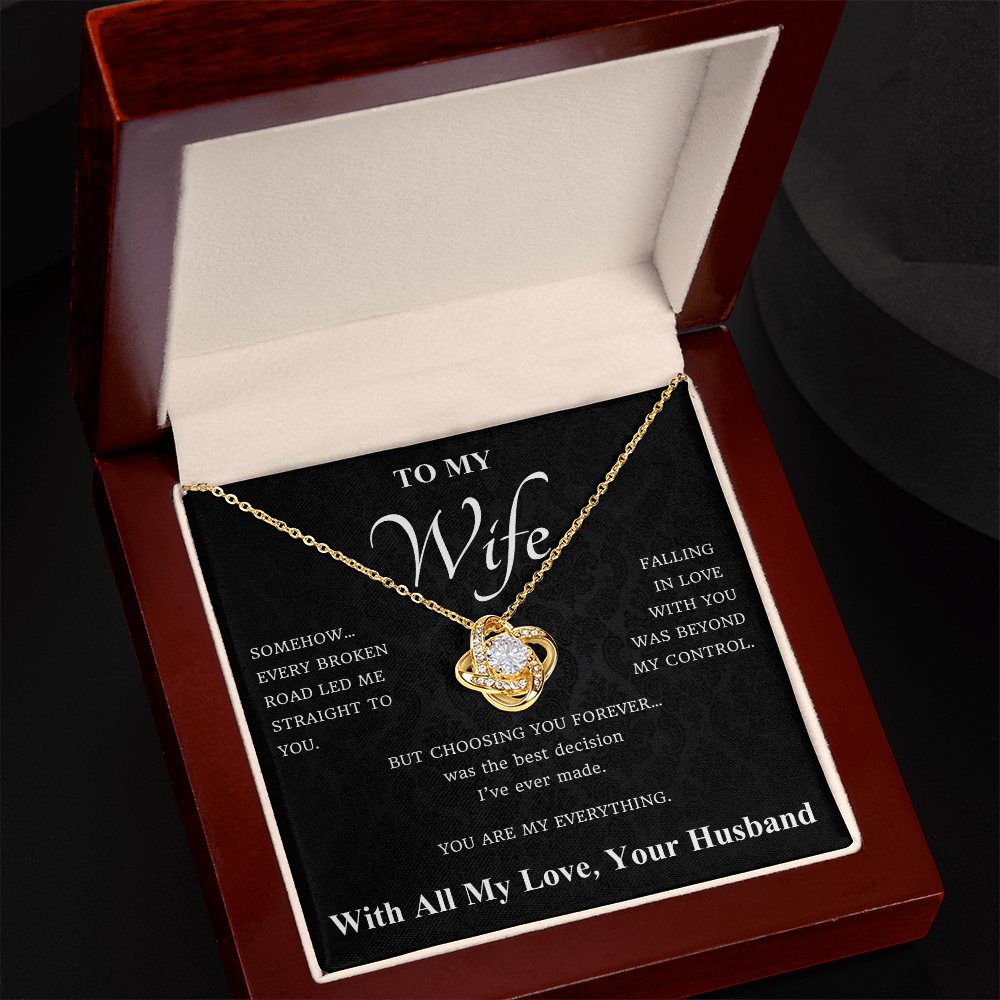 To My Wife – Every Broken Road Necklace