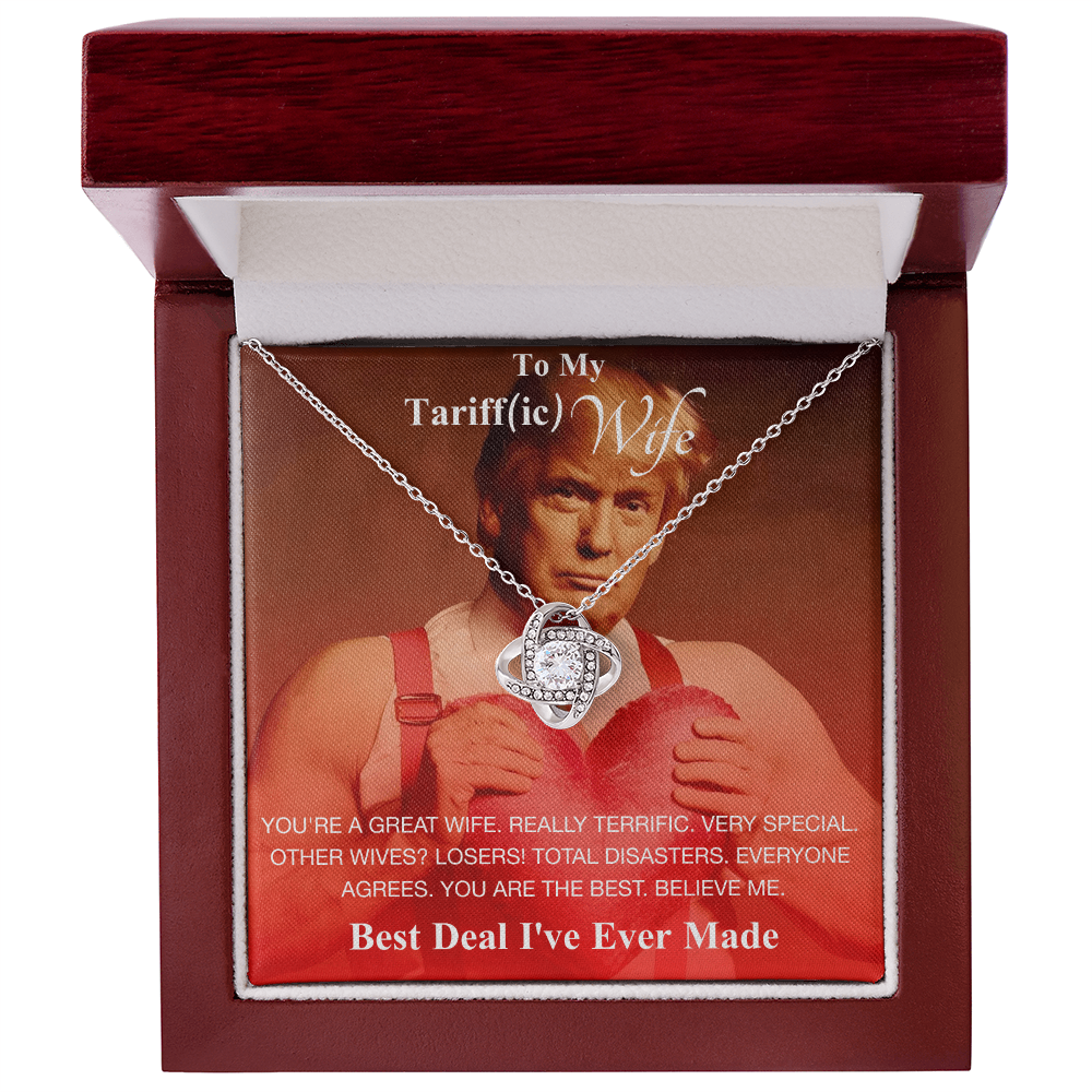 Muscle Trump Wife Necklace